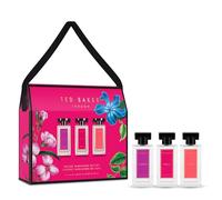Ted Baker Miniatures Handbag Gift Set for Women, 3 x 15ml Eau de Toilettes Elodie, Polly and Kasia, Fruity Floral & Amber Miniatures in a Deluxe Handbag Box