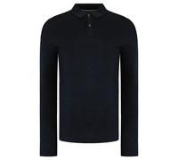 Ted Baker Morar Mens Navy Knitted Polo Shirt