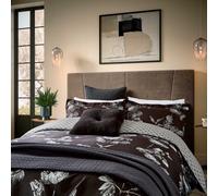 Ted Baker 'Narnia Floral' Cotton Duvet Cover Set in Black | Size: King Ted Baker Black King