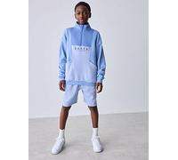 Ted Baker Older Boys Funnel Neck Top & Short Set, Blue, Size Age: 2-3 Years Blue