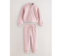 Ted Baker Older Girls Jacket & Jogger Set, Pink, Size Age: 9 Years Pink