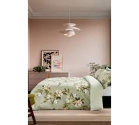 Ted Baker 'Opal Floral' Cotton Duvet Cover Set in Green | Size: Super King