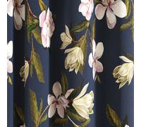 Ted Baker Opal Floral Lined Curtains 66" x 90", Navy