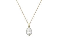 Ted Baker Parmlia Faux Pearl Pendant Chain Necklace, Gold