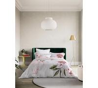 Ted Baker 'Peony Floral' Cotton Duvet Cover Set in Grey | Size: King Ted Baker Grey King