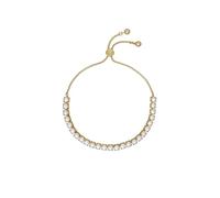 Ted Baker Perrmel Pearl Adjustable Tennis Bracelet (Gold Tone/Pearl)