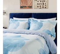 Ted Baker Photo Magnolia Double Duvet Cover SET, Blue