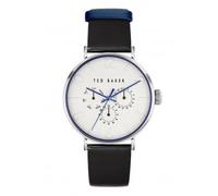Ted Baker Phylipa Stainless Steel Black Watch - Leather / Mineral Glass