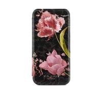 Ted Baker Pink Tulip Mirror Folio Phone Case for iPhone 17 Gold Shell