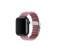 Ted Baker Pink & Violet Elastic Strap for Apple Watch® (Model: BKS38S321B0), Pink, Modern