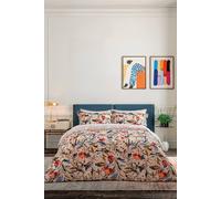 Ted Baker 'Poppy Swirl' Cotton Duvet Cover Set in Pink | Size: Double