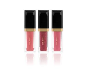 Ted Baker Power Pout Trio, 3 Lip Glosses, 3x 4.34ml | Three 4.34ml lip glosses in Delicate Peony, Sheer Rose and Glazed Pink. Smooth and glossy. Mini sized for on the go.