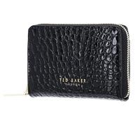 Ted Baker Purse Varlee Croc Effect Small Zip Around Wallet Black