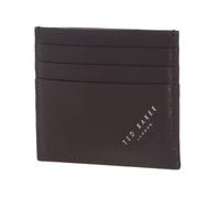 Ted Baker Raffles Embossed Corner Leather Cardholder Brown