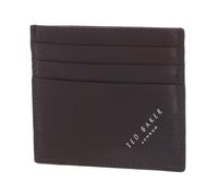Ted Baker Raffles Embossed Corner Leather Cardholder Brown