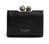 Ted Baker Roosa Rose Detail Leather Small Bobble Purse Black