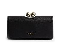 Ted Baker Roosali Rose Detail Leather Bobble Purse Black