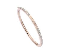 Ted Baker Claudia Narrow Crystal Hinged Bangle Bracelet for Women (Rose Gold/Crystal)