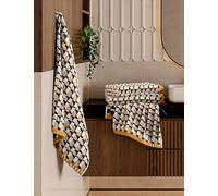 Ted Baker Rossi Geo Stripe Hand Towel Gold