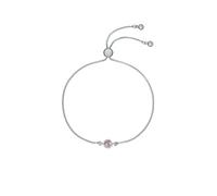 Ted Baker Sarsa Crystal Drawstring Bracelet (Silver Tone/Vintage Rose Crystal)