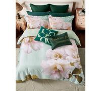 Ted Baker Sateen Gardenia Floral Bedding Set Mint