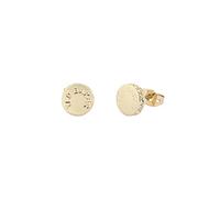 Ted Baker Seesay Sparkle Dot Logo Stud Earring (Gold Tone/Crystal)