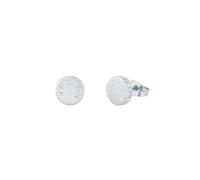 Ted Baker Seesay Sparkle Dot Logo Stud Earrings for Women (Silver Tone/Crystal)