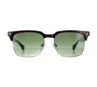 Ted Baker Semi Rimless Mens Dark Demi Green Gradient TB1681 Floyd - Brown - One Size