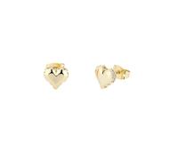 Ted Baker Sersy Sparkle Heart Stud Earrings For Women (Gold Tone/Crystal)