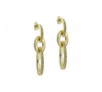 Ted Baker Shirina Crystal Shimmer Drop Earrings for Women (Gold/Crystal)