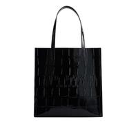 Ted Baker shopper bag Croccon Croc Effect Large Icon Bag Jet - Black