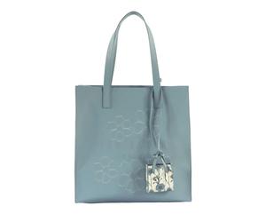 Ted Baker shoulder bag Samal Floral Large Icon Bag with Charm LT-Blue light blue
