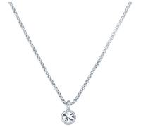 Ted Baker Silver Colour Sininaa Crystal Pendant Necklace