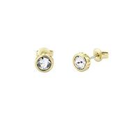 Ted Baker Sinaa Crystal Stud Earrings For Women (Gold/Crystal)