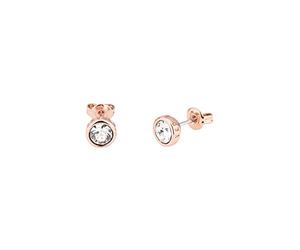 Ted Baker Sinaa Crystal Stud Earrings - Silver or Rose Gold Tone Options