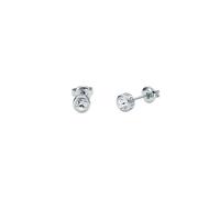 Ted Baker Sinee Mini Crystal Stud Earrings For Women (Silver/Crystal)