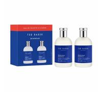Ted Baker Skinwear Mens Eau de Toilette 2 x 200ml (Toilette 2 x 200ml) | Lime and bergamot top notes Heart of cypress and juniper Base of musk and cedarwood