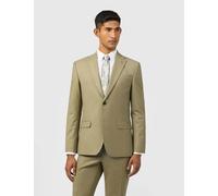 Ted Baker Slim Fit Wool Blend Single Breasted Suit Jacket Khaki