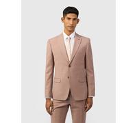Ted Baker Slim Fit Wool Blend Single Breasted Suit Jacket Pink