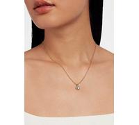 Ted Baker Soltell Solitaire Sparkle Crystal Pendant Necklace Clear