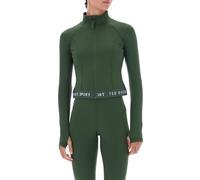 Ted Baker Sport Women's Marie Essentials Cropped Zip-Up Jacket, Green, Medium