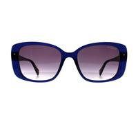 Ted Baker Sunglasses TB1740 Penelope 657 Gloss Crystal Navy Grey Gradient