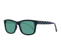 Ted Baker Sunglasses TB1455 Dane 011 Polished Black Patterned Grey