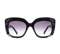 Ted Baker Women's Cat Eye Solid Black Flowers Grey Gradient TB1675 Hattie Ted Baker Black One Size