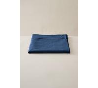 Ted Baker 'TB Plain Dye' Cotton Sateen Flat Sheet in Navy | Size: Double Ted Baker Navy Double