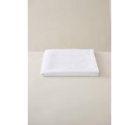 Ted Baker 'TB Plain Dye' Cotton Sateen Flat Sheet in White | Size: Double