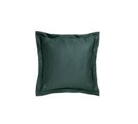 'TB Plain Dye' Cotton Sateen Square Oxford Pillowcase Ted Baker Dark Green One Size