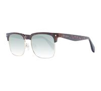 Ted Baker TB1681 133 Designer Sunglasses Mens Brown Browline Green Gradient 54mm