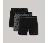 Ted Baker Ted Baker 3-Pack Cotton Boxer Briefs Mens Boxer Briefs Black Bolt On/Brush Strokes/Black - Small