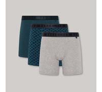 Ted Baker Ted Baker 3-Pack Cotton Boxer Briefs Mens Boxer Briefs Heather Grey/Bowwow/Reflecting Pool - Small